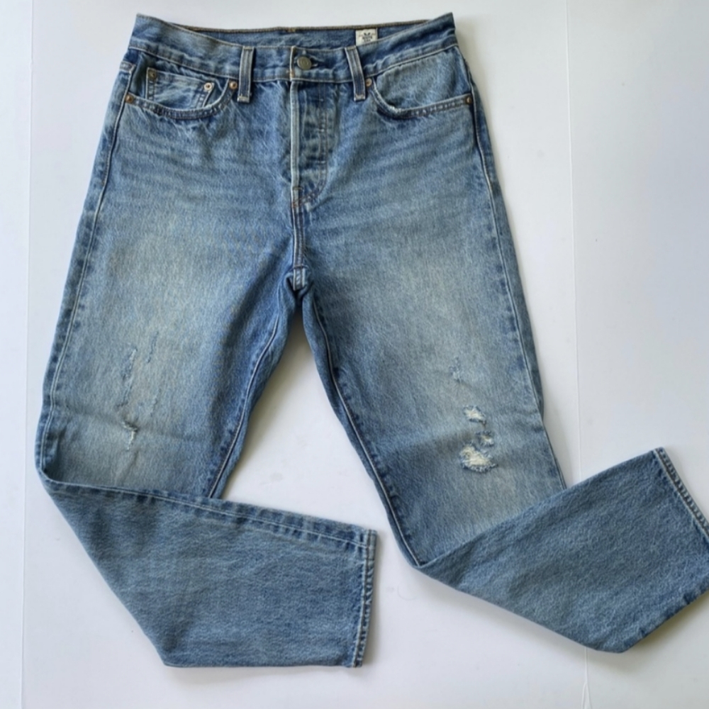 Levi's 100% Cotton White Oak Cone Denim